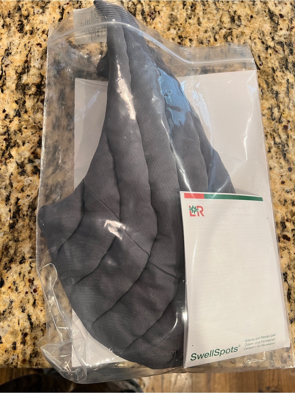 Swellspots Padded Lymphedema Axilla Compression Garment Breast Cancer Mastectomy View 2